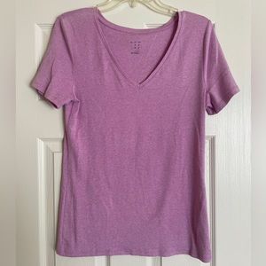 A New Day Pinky-purple v-neck, size large